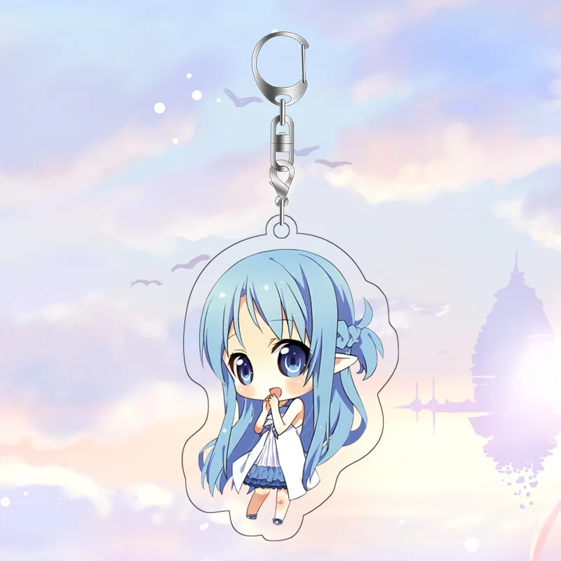 Аниме меч искусство онлайн сумки подвески Брелоки Мода японский мультфильм