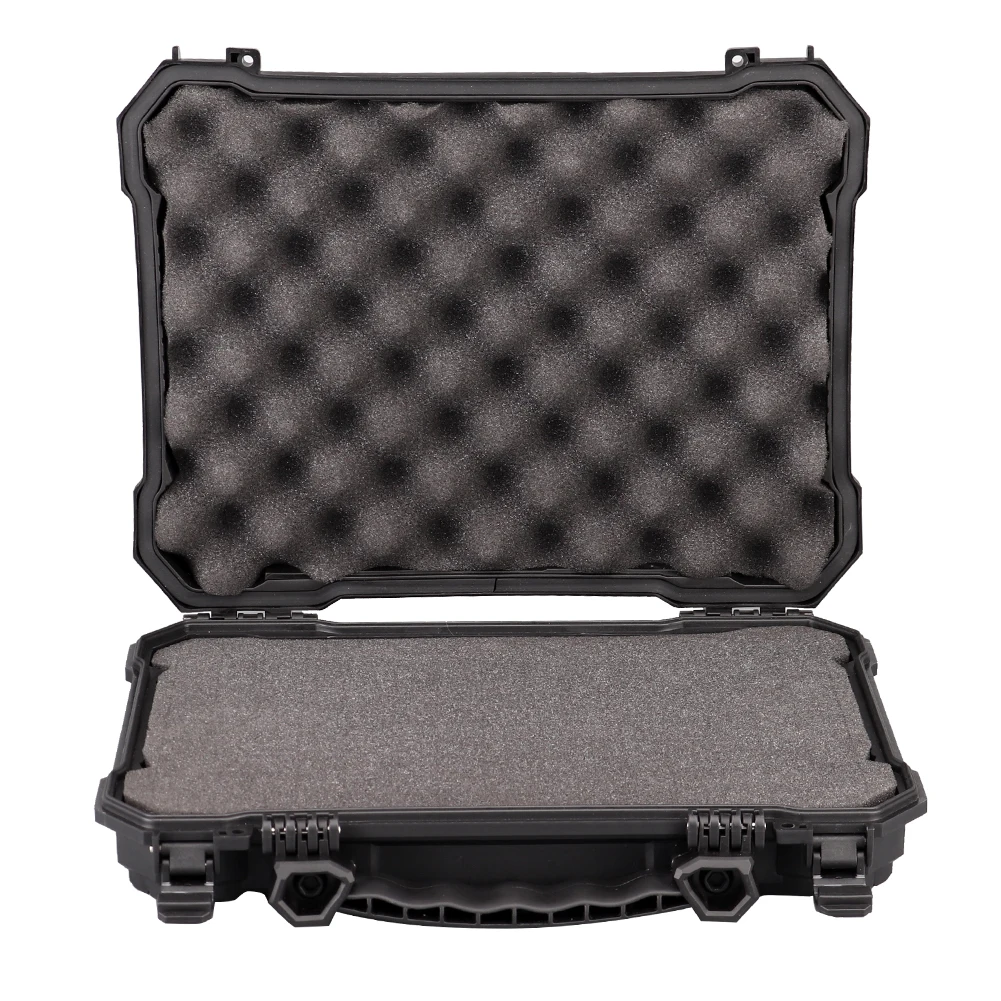 

Tactical Pistol Safety Case with Foam Padded Military Airsoft Handgun Case Box Protective Hunting Gun Accessories Camera Case