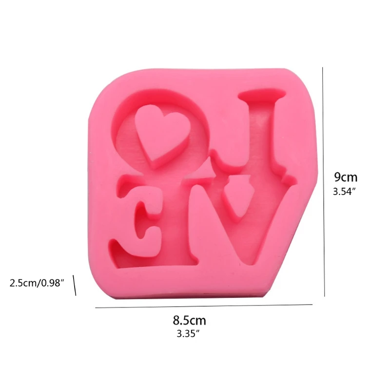 

Love Letter Silicone Mold,Love Sign Resin Mold,Love Resin Mold,Love Sign Word Mold,Epoxy Resin Molds for DIY Table Decoration Ar