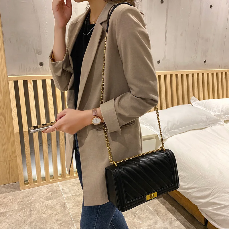 

INS Luxury Designer Handbag High Quality PU Leather Women Bag New Wave Designer Bag Ladies Shoulder Bag Messenger Small Bag
