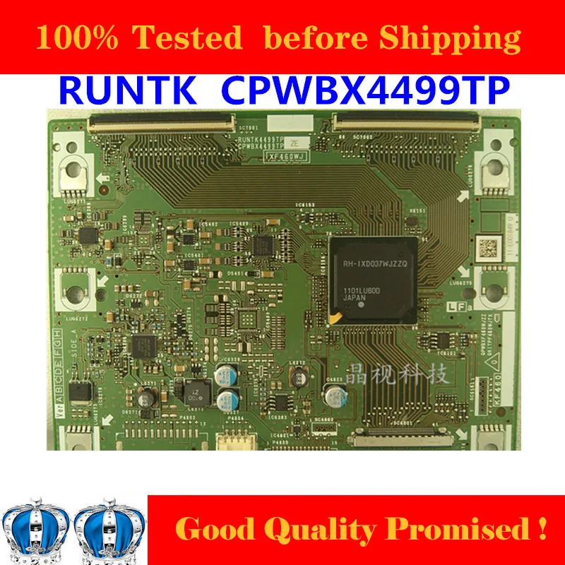 Плата 4499TP TCon для Sharp 60 дюймов TV RUNTK4499TP CPWBX4499TP XF460WJ T-CON Board.... И т. д. Дисплей телевизора