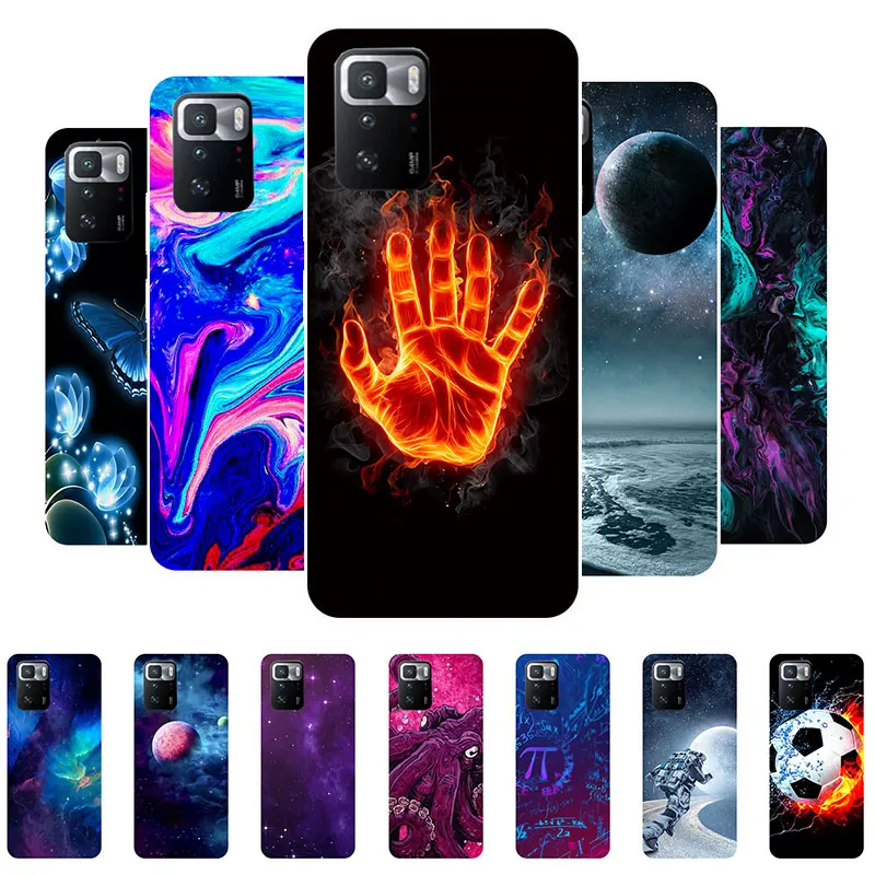 

Phone Case For Xiaomi Poco X3 GT Cover Soft TPU Silicone Funda For Poco X3 GT Cases 6.6inch Fashion Bumper for Poco X 3 GT Case