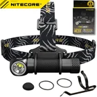 Распродажа, налобный фонарь NITECORE HC33 1800 люмен CREE XHP35 HD, светодиодный водонепроницаемый фонарик для кемпинга, путешествий, охоты, бесплатная доставка