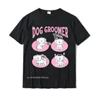 Мальтийский щенок, забавная Милая футболка для груминга домашних животных, спа, футболка для груминга собак, футболки для мужчин, хлопковые топы, рубашка с доминантом