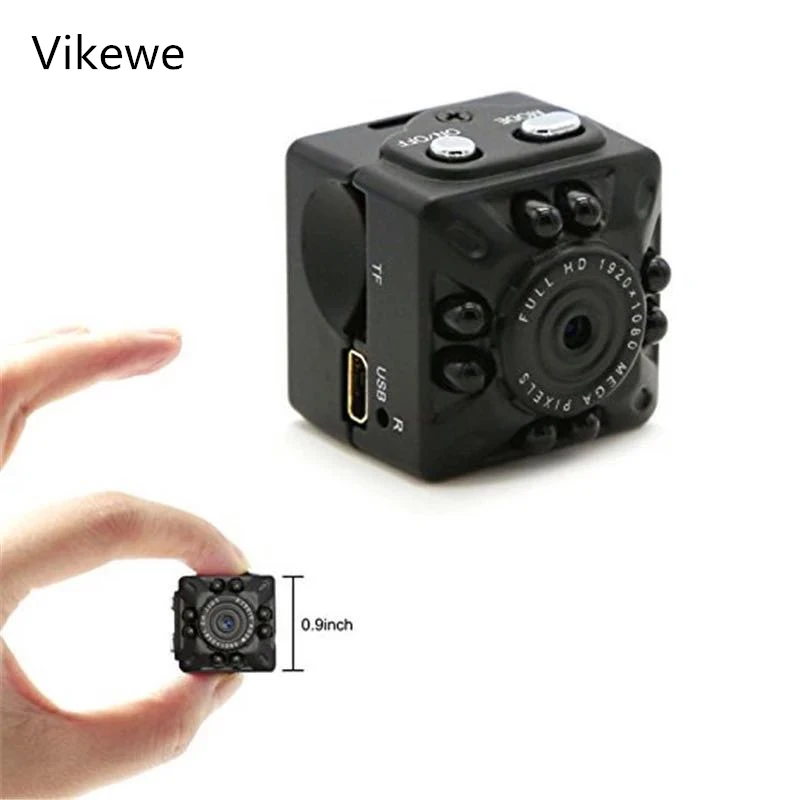 Vikewe Full HD мини камера 1080P ночного видения снаружи няня микро детектор движения