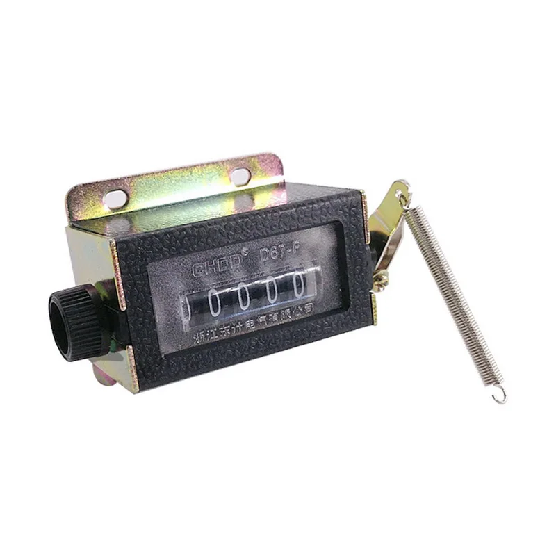 Ручной счётчик с 5 цифрами механический искусственной тяги портативный ручной