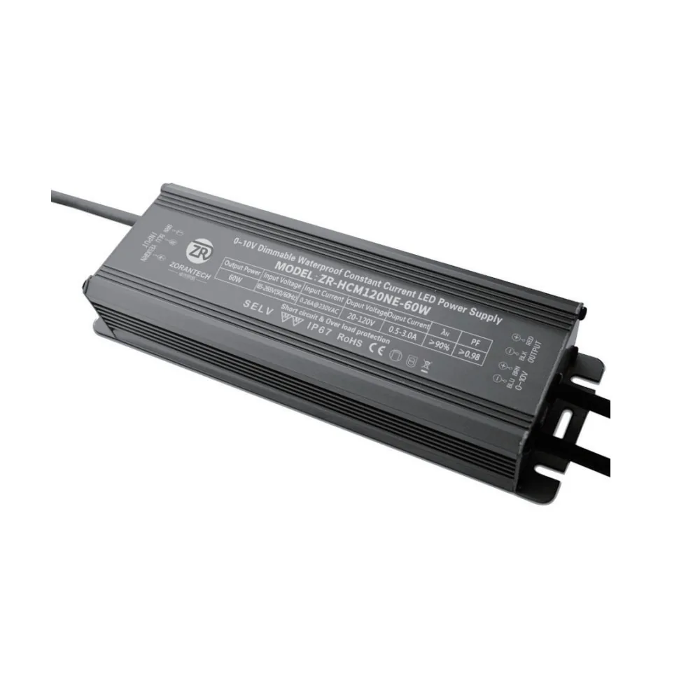 Водонепроницаемый светодиодный драйвер 0-10 В 60 Вт 100 150 функция затемнения 4 в 1 (1-10