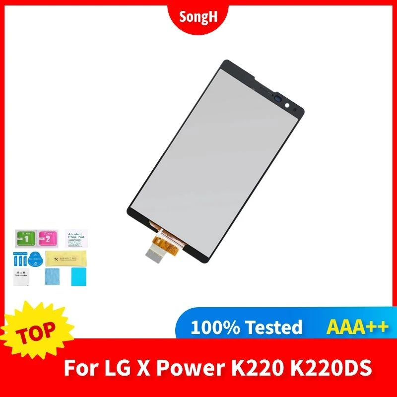 5 3 &quotоригинальное качество для LG X Power K220 ЖК-дисплей кодирующий преобразователь