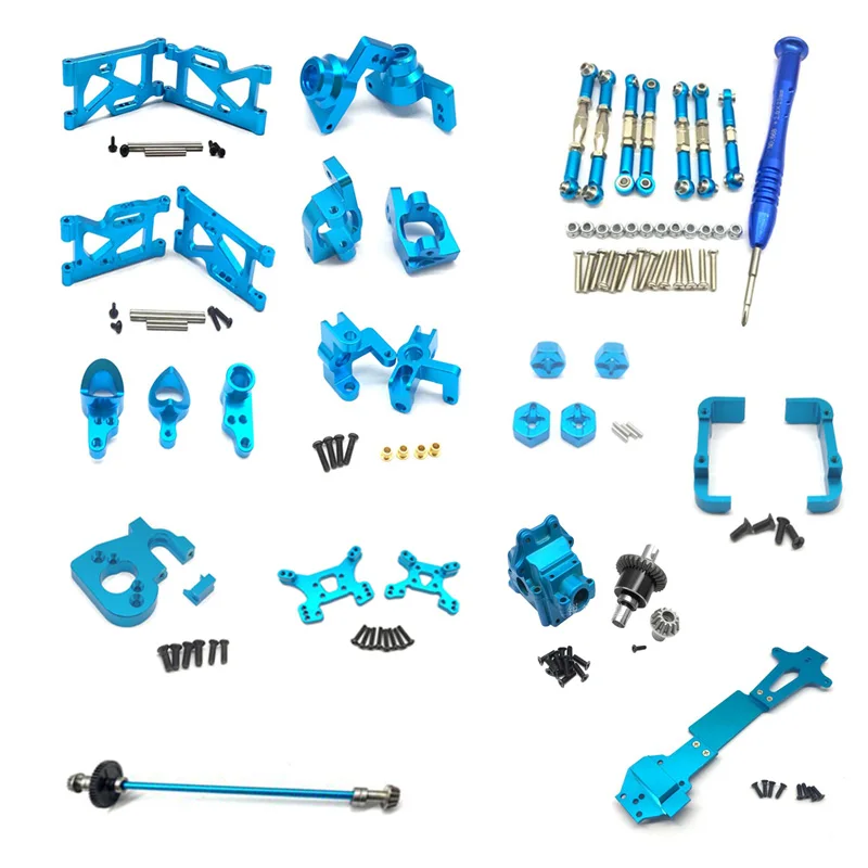 WLtoys 144001 обновленные металлические запасные части для автомобилей на