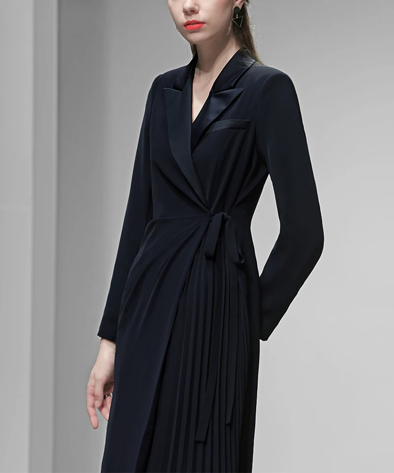 2019 осень зима Подиум модные женские платья бандаж бандажный дизайн футболка с