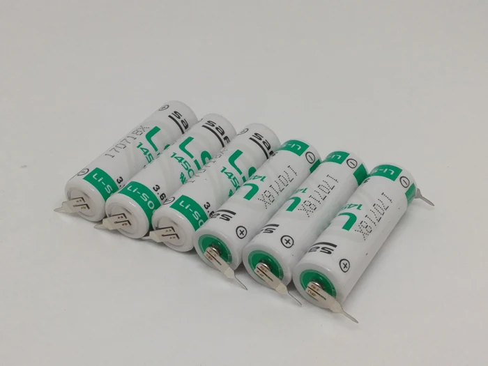 8 шт./лот новый оригинальный SAFT LS14500 AA 3 6 В 2600 мАч Тионилхлорид промышленный
