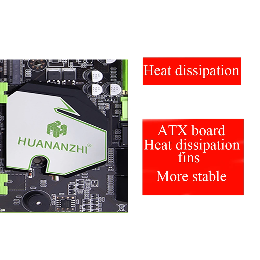 Huananzhi X79 материнская плата LGA2011 ATX USB3.0 SATA3 PCI-E NVME M.2 SSD Поддержка REG ECC памяти и Xeon
