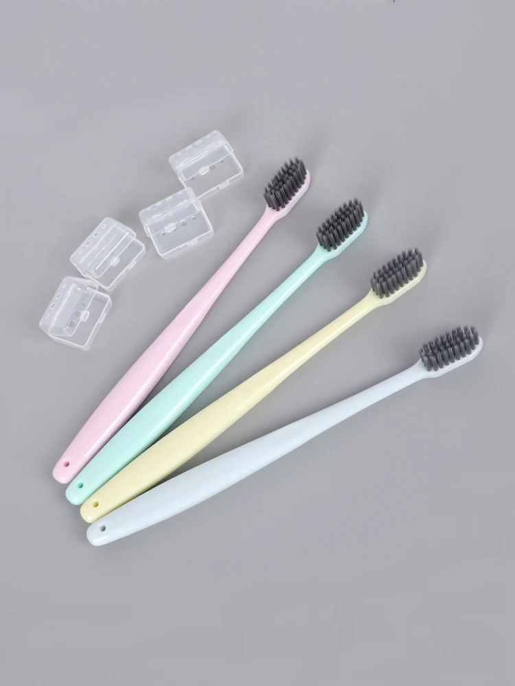 

4pcs Bamboo Toothbrush Youth Version Better Brush Wire 4 Colors Care For Gums Daily Cleaning Oral Care Teethbrush Toothbrush