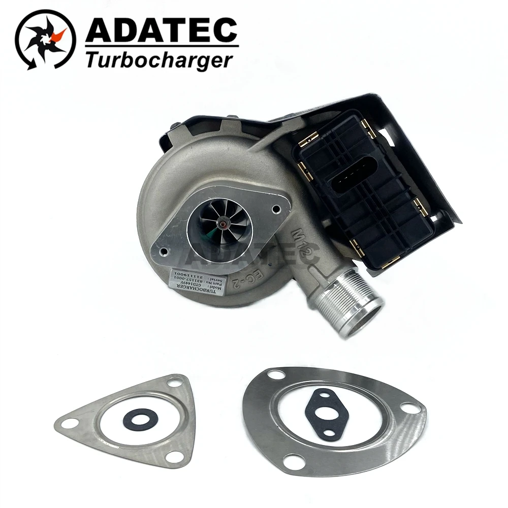Турбокомпрессор Turbo GTD1449V 831157 831157-5002S 831157-0001 FB3Q-6K682-AB FB3Q6K682AB для FORD Ranger Puma 2 л D TDCi кВт |