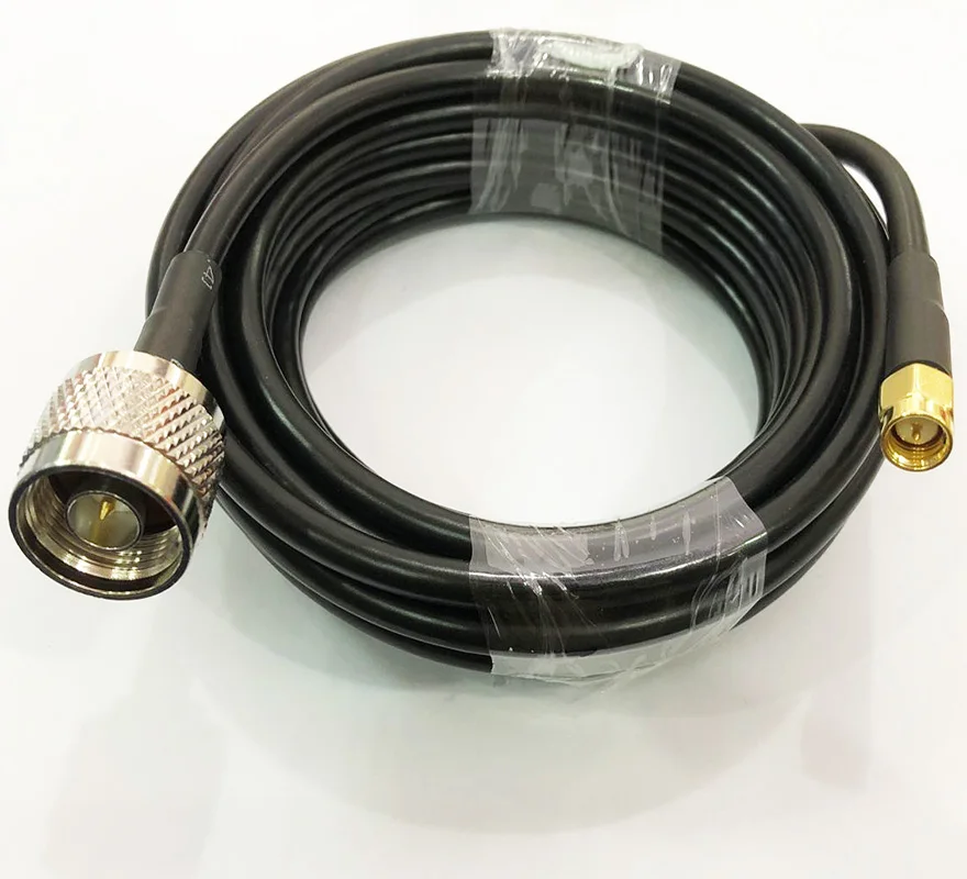 Коаксиальный кабель 2 м 5 10 RG58 разъем SMA папа RF адаптер 50 3 Ом 15/20/30/50 м|cable 5m|sma male