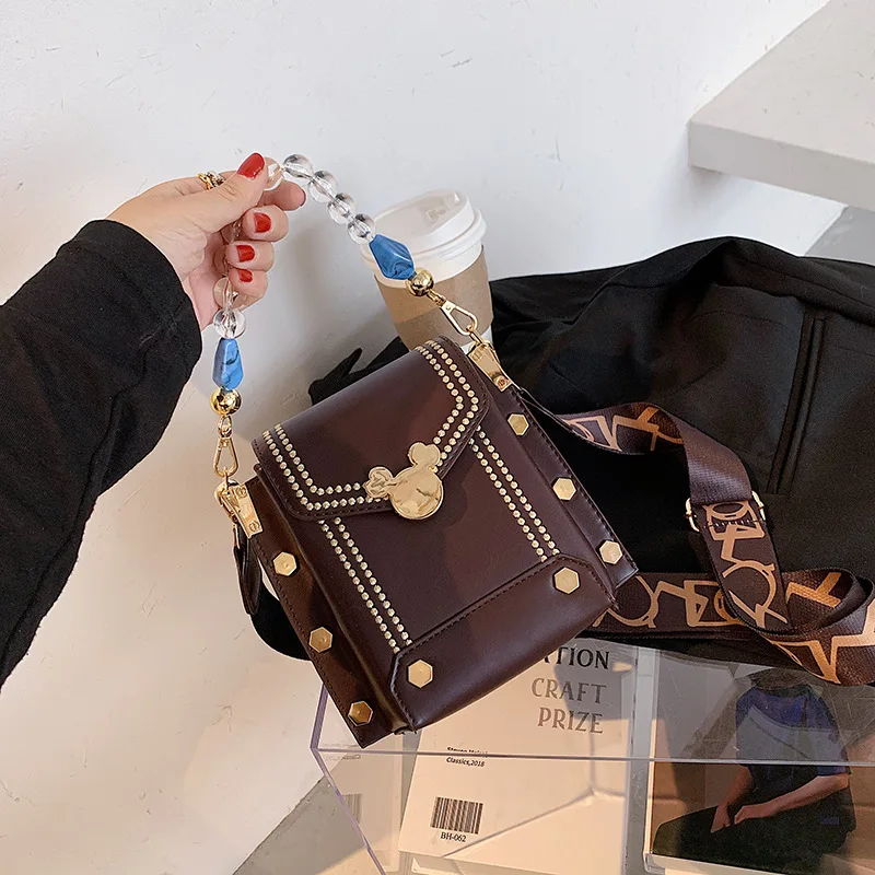 Disney Микки Маус из искусственной кожи с цепочкой через плечо женская сумка сумки