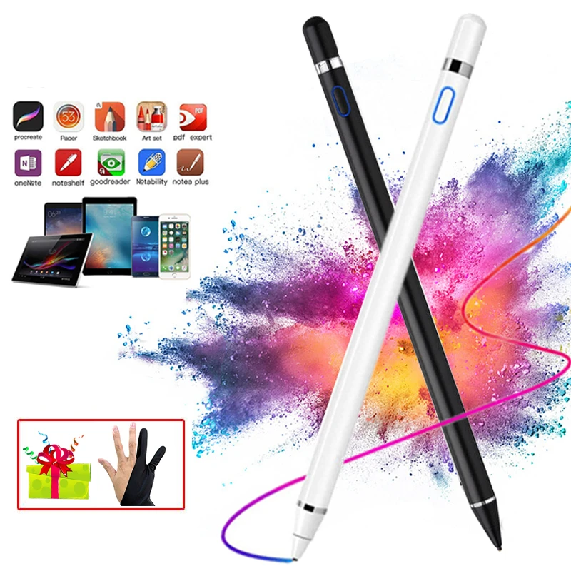 Стилус Сенсорный для Apple Pencil iPad Pro air 2 3 Mini 4 стилус Samsung s20ultra Huawei планшета iOS/Android |
