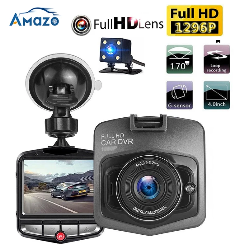 Видеорегистратор HD 1080P Автомобильный видеорегистратор FHD DVR для автомобилей