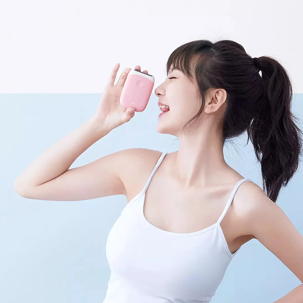 

Electric Epilator Mini Portable USB Rechargeable Smooth Hair Removal Trimmer IPX7 Waterproof Hair Epilator For Girl Women
