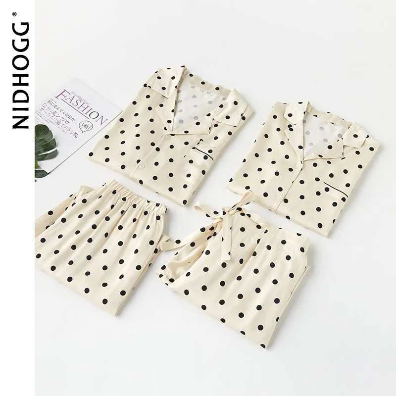 2020 атласная Желтая Пижама для влюбленных Женская пижама с длинными рукавами из