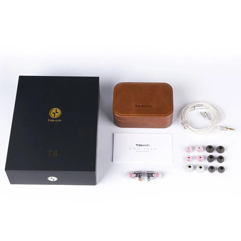 

2019 Tin Audio T4 In Ear Earphone 1DD+1BA Knowles Drive HIFI Bass Earphone Metal Earbud With MMCX Tin T2 T3