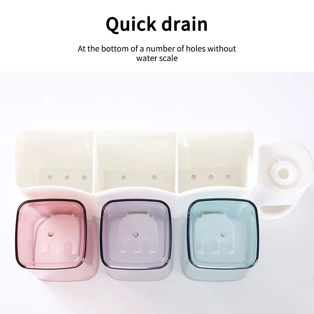 Ванная комната стеллаж для хранения многоцелевой тюбик зубной пасты полка Кухня