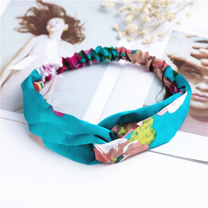 

2020 New Hot Sale Spring Fashion Women Headbands Vintage Bohemian Girl Hair Bands Hair Accessories
