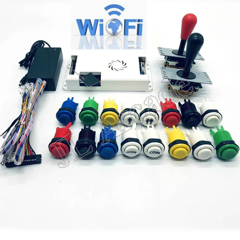 WI FI DIY Аркады набор Pandora игра 3D 2448 в 1 настольная + 8 джойстик Американский Гапп