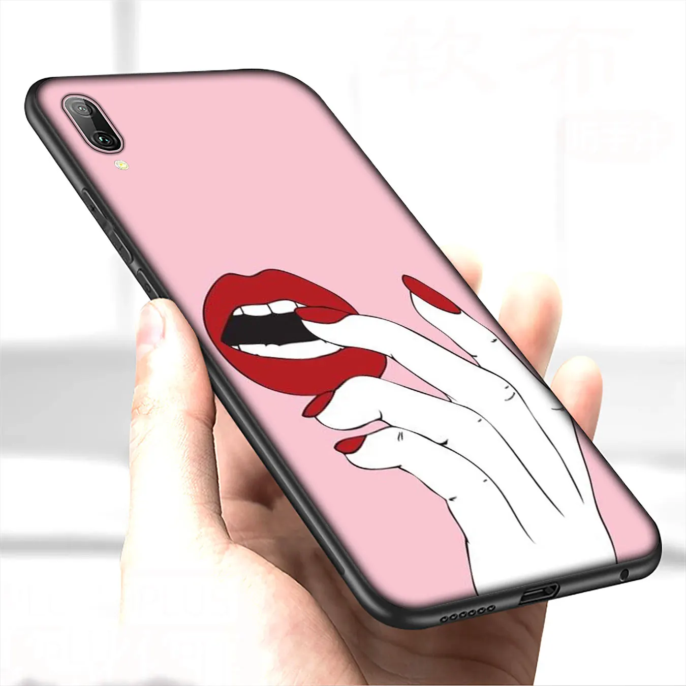 Мягкий чехол IYICAO Love on the finger kpop heart для Huawei Y9 Y7 Y6 Prime 2019 Honor 20 10 9 9X 8C 8X 8 Lite 7C 7X 7A Pro |