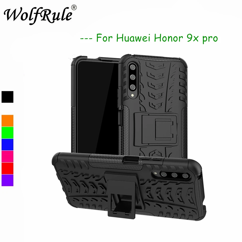 

Чехол для Honor 9X Pro, двухслойный защитный чехол для Huawei Honor 9X Pro, чехол для Honor 9X Pro, аксессуары, сумка 6,59"