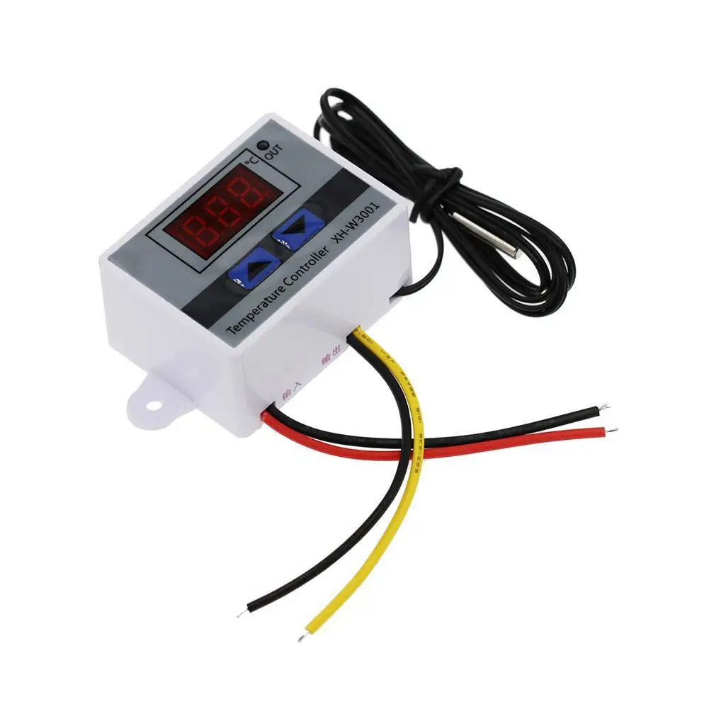 

10A Digital Temperature Controller Microcomputer Thermostat Switch Probe 220V Multifunctional Digital Thermostat Control Switch