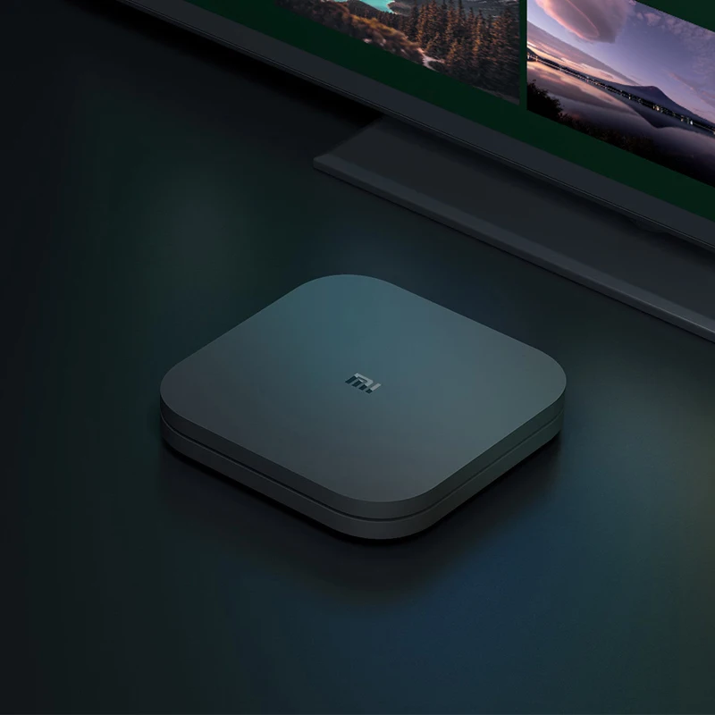 Глобальная версия Xiaomi Mi ТВ-приставка S Android 8,1 4K HDR 2G 8G WiFi Google Cast Netflix Медиаплеер Smart control телеприставка BT4.2