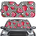 Автомобильный солнцезащитный козырек с фруктовым узором, автомобильный козырек на окнолобовое стекло, автомобильные ветрозащитные универсальные автомобильные аксессуары, солнцезащитный козырек для внедорожника