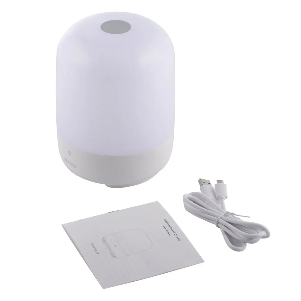 

Multi-Function Portable Vibrant Rechargeable Dimmable Smart Bedside Led Lamp Touch Atmosphere Sensor Table Desk Light