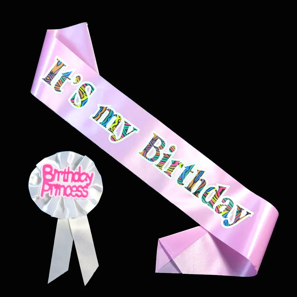 Веселый Подарок на день рождения подарок для девочки и брошь мальчика пояс набор