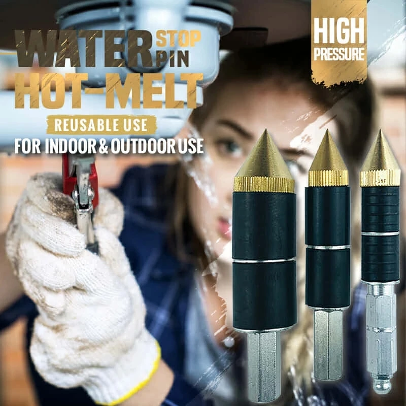 hot melt water stop pin kitchen bathroom repair plumbing tool set hot melt water stop pin kitchen bathroom ppr tube tunnels plug free global shipping