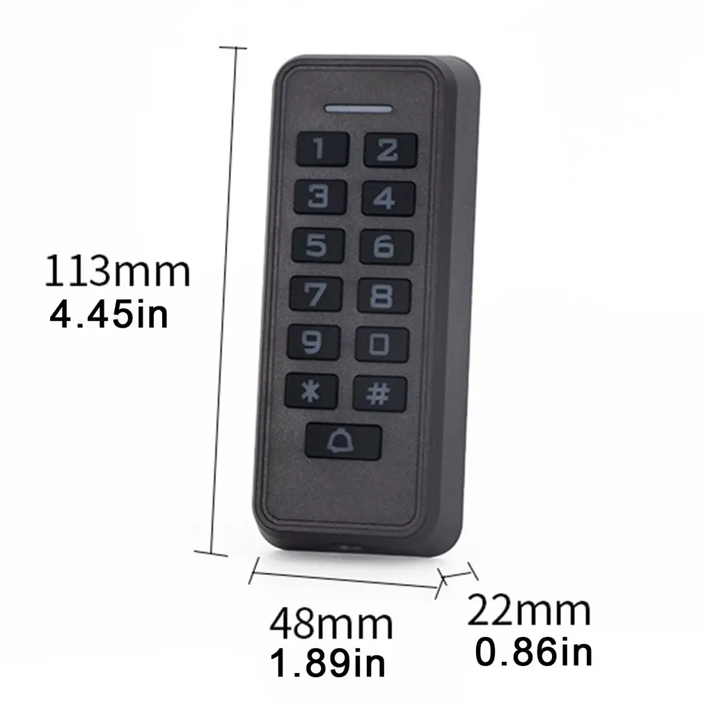 

K35/K33 Non-waterproof WiFi Access Control Luminous Keyboard Swipe Card Access Control 10000 User Storage Capacity