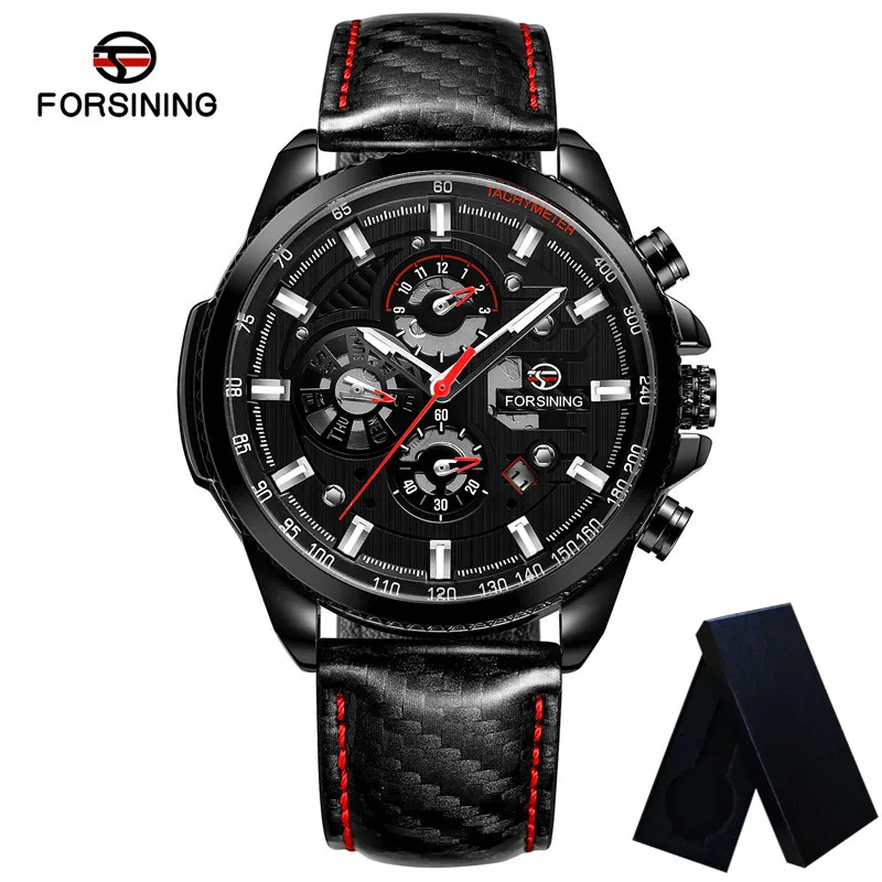 Часы наручные FORSINING Мужские механические автоматические спортивные