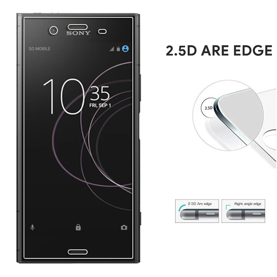 2.5D 9H Премиум Закаленное стекло для sony Xperia 1 XZ4 XZ3 X XZ1 X Compact XA1 XA Ultra XZ XZS XZ2 XZ Защитное стекло для экрана