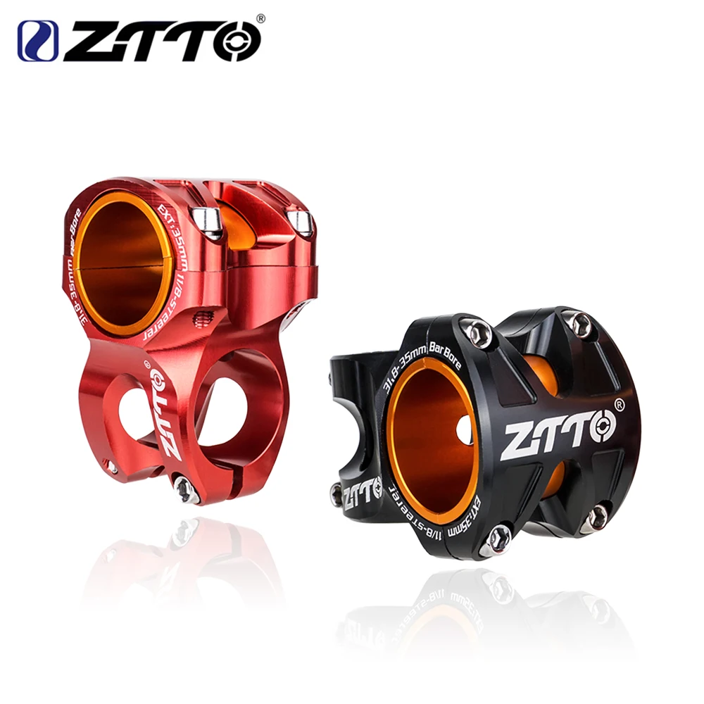 

ZTTO MTB Высокопрочный легкий велосипедный стержень CNC алюминиевый сплав 0 градусов Rise DH AM Enduro для руля велосипеда 35 мм/31,8 мм
