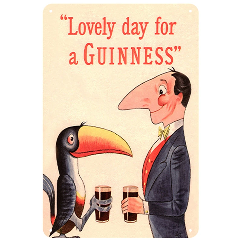 Guinness табличка, металлическая винтажная жестяная вывеска, булавка, потертый шик, Декор, винтажные металлические знаки, украшение для бара, металлический плакат для паба, металлическая пластина