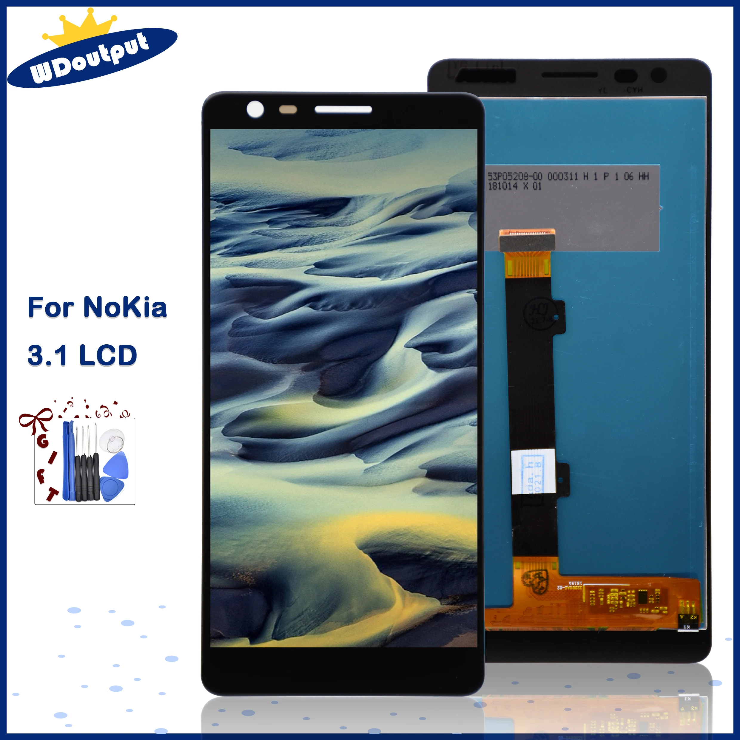 ЖК-дисплей 6 0 дюйма для Nokia 3 1 TA-1049 TA-1057 TA-1063 TA-1070