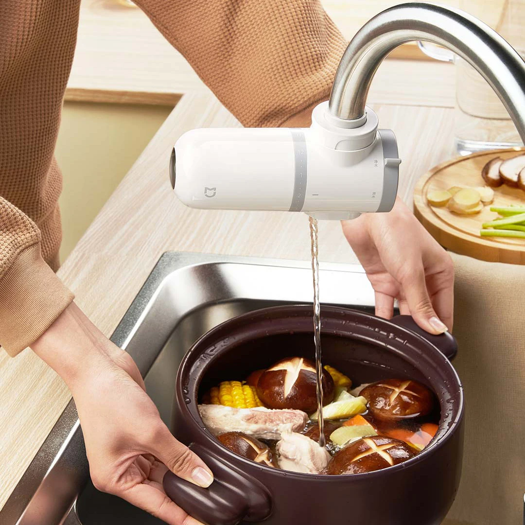 Xiaomi Mijia кран очиститель воды MUL11 активированный уголь мини кухня фильтрация