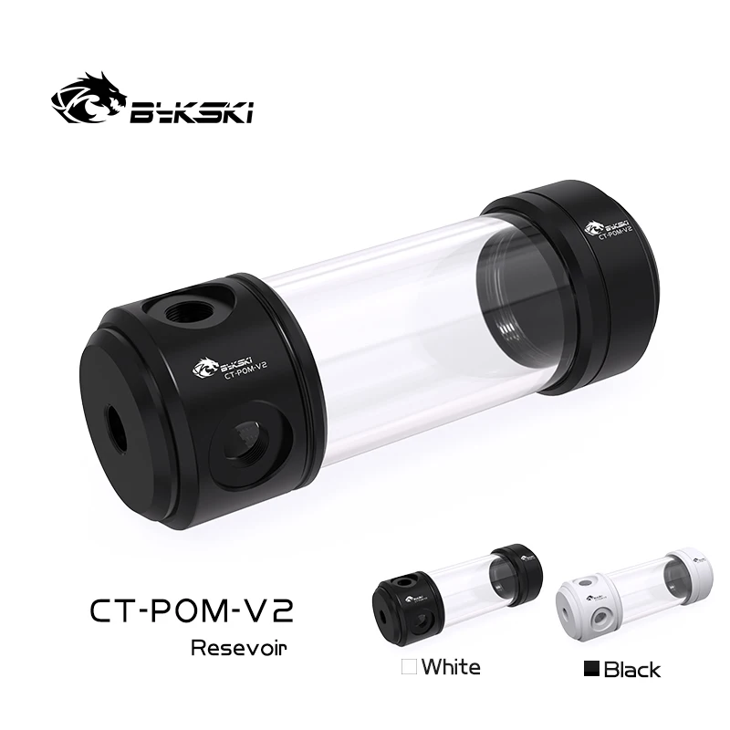 

Bykski Water Cooling Reservoir, POM Diameter 50MM Cylindrical RES, 150MM 200MM 260MM, CT-POM-V2