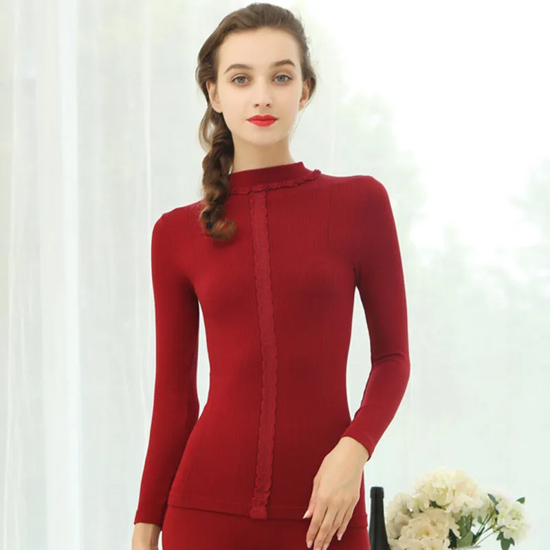 Термо нижнее белье женское термобелье набор стрейч хлопок кальсоны теплое