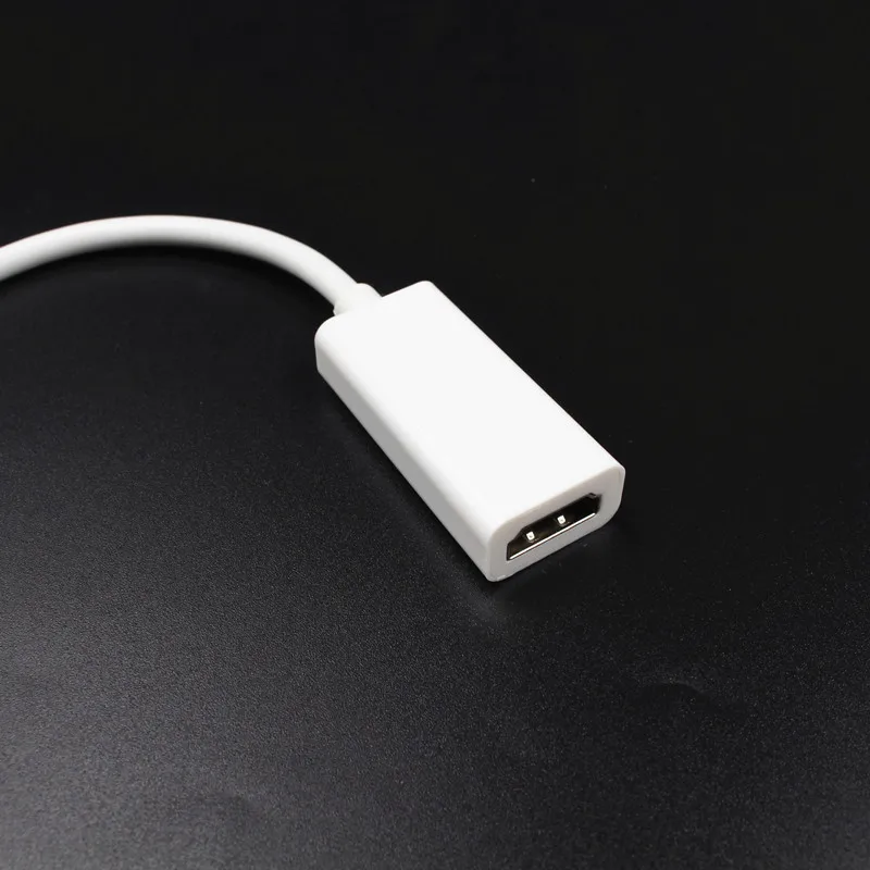 Мини DP к HDMI адаптер кабель порт дисплея Thunderbolt конвертер для Macbook Pro Air проектор ТВ