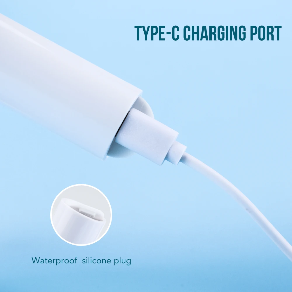 Ультразвуковой очиститель зубов Визуальный Электрический Очиститель средство