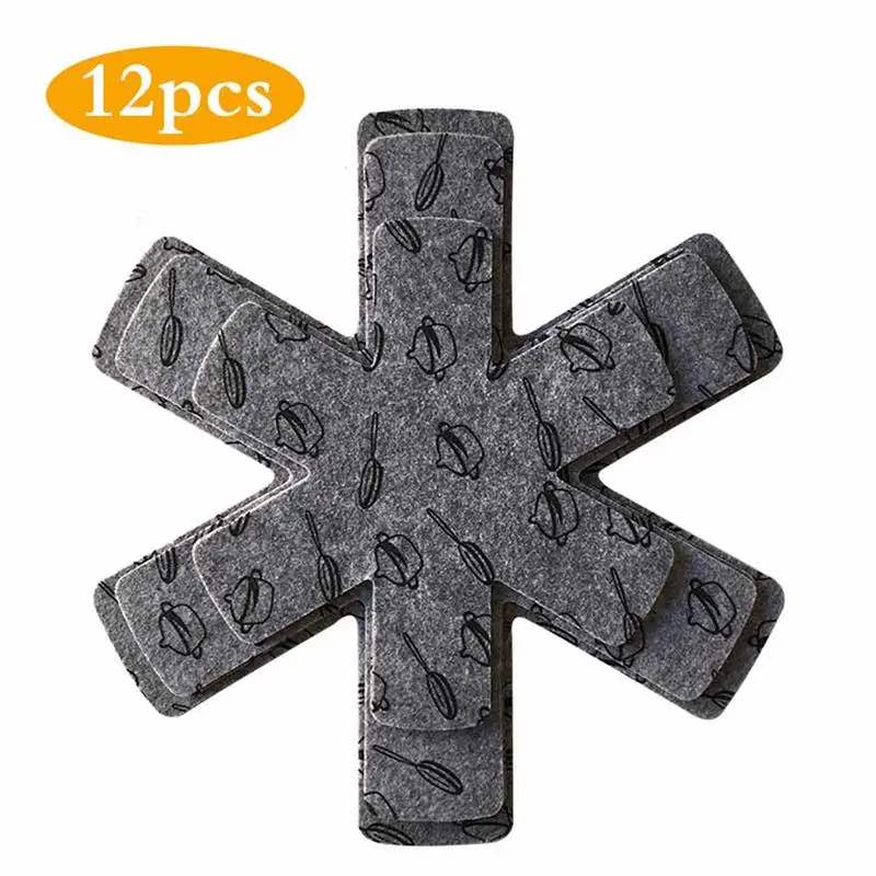 Антипригарная защита с рисунком сковороды противоожоговая прокладка