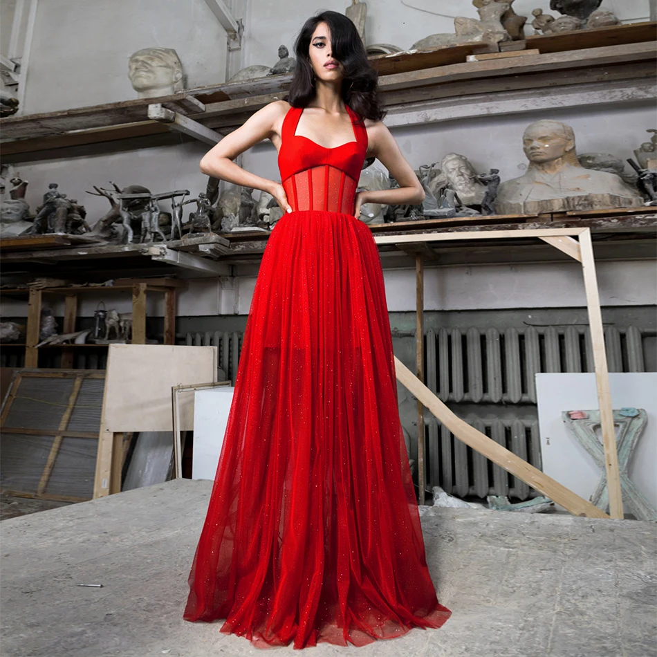 Adyce новое летнее Красное Кружевное Бандажное платье сексуальное без рукавов на