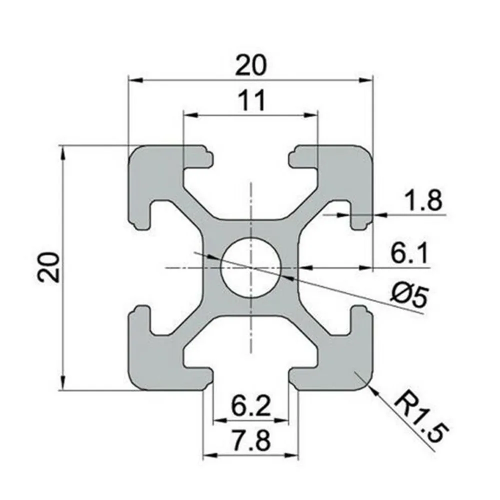 400 мм Т образные гравировальные алюминиевые профили поддерживающие Угловые